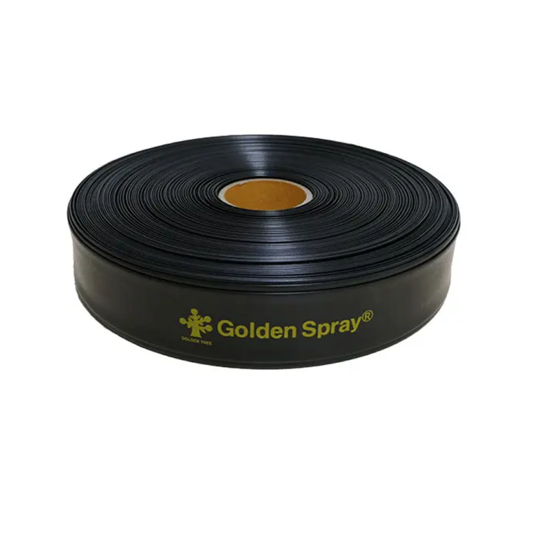 Manguera-plana,-Golden-Spray-Riego-Control-Lluvia-de-Oro